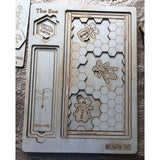 Bee, Beehive and Flower Puzzle