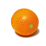 Orange Pretend Food